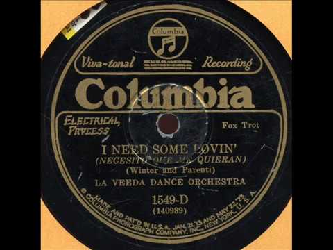 I NEED SOME LOVIN' by TONY PARENTI'S LIBVERTY SYNCOPATORS