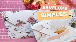 ENVELOPE SIMPLES / Sem cola Origami