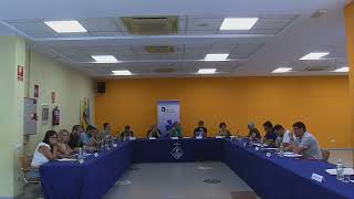 Ple municipal de 21 de juliol de 2022