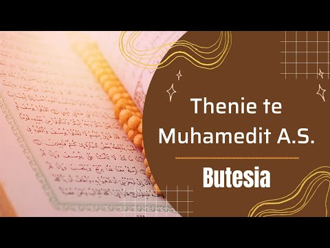Thenie te Muhamedit AS - Butesia