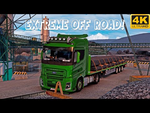 [TS-PC] ETS2 4K | PROMODS | FORD F-MAX 500 | SELFOSS 🇮🇸 - AKUREYRI 🇮🇸 | EXTREME OFF-ROAD