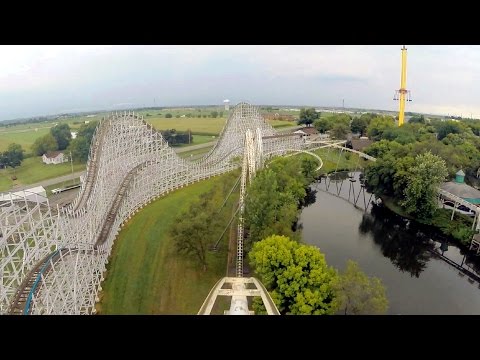 Dragon front seat on-ride HD POV @60fps Adventureland