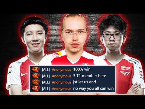 T1 New Roster Looks Like - Topson Kuku Whitemon PARTY DOTA 2