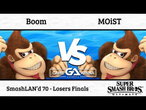 SmashLAN'd 70 - Boom vs MOiST - Losers Finals and kinda grands too