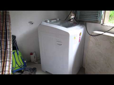 máquina de lavar possuida