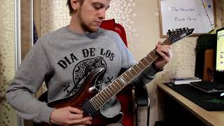 The Haunted - Brute Force (guitar cover)