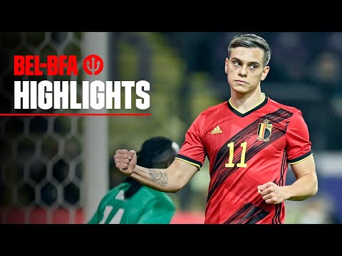 Belgium 3-0 Burkina Faso | Trossard on fire | #REDDEVILS | Friendly