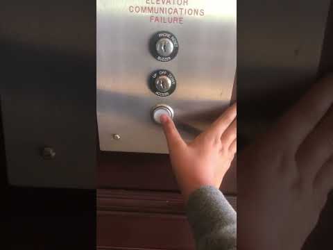 EXCLUSIVE: EPIC MOTOR! | ROARING Tyssenkrupp Endura MRL hydraulic service elevator | Birmingham,MI