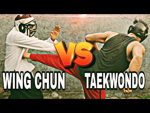 WING CHUN x TAEKWONDO | Real Fight 🥊 🥋