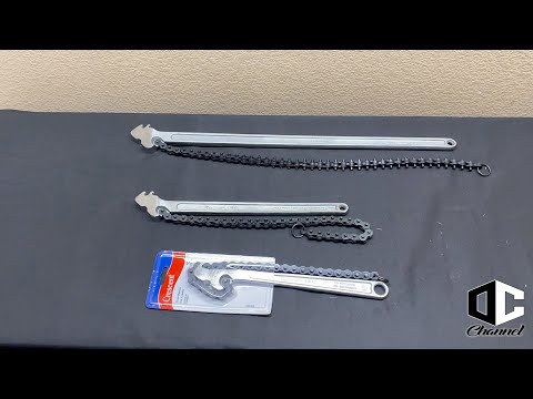 Crescent Chain Wrenches 12,15,24 INCH (Unboxing)