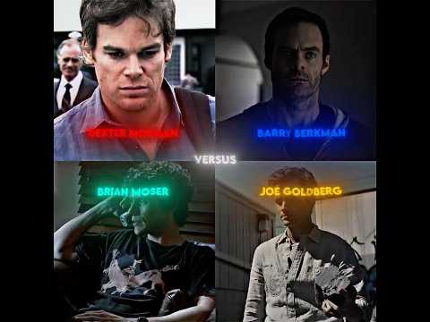 Dexter Morgan vs Barry Berkman vs Brian Moser vs Joe Goldberg | 4 Goats Battle Royale