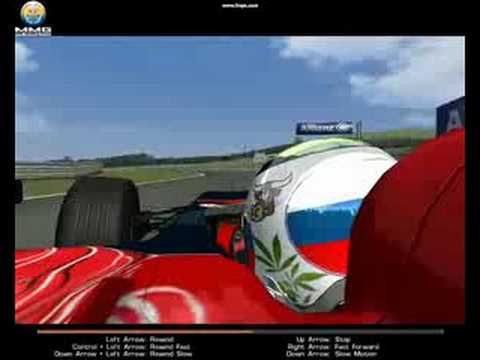 rFactor Hungaroring MMG master driving