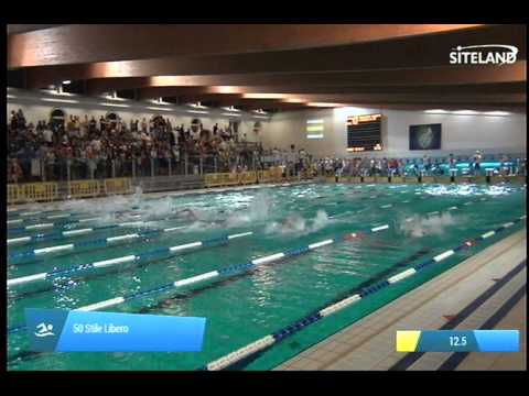 Serie 35 dei 50 Stile Libero  Assoluti Maschi Master - Campionati Regionali Masters 2014 di Veneto