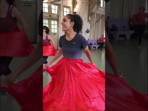 cumbia Machine Rhythm Flow Skirt