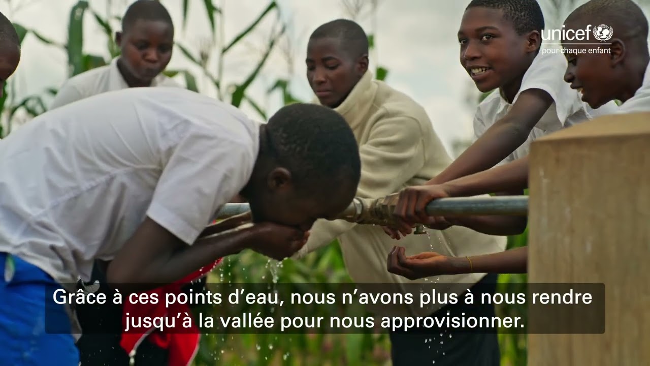 Rapprocher l’eau potable des communautés avec l’appui de l’UNICEF & KFW