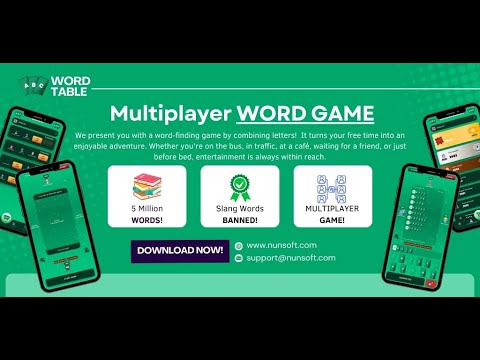 Word Table: Online Search Game
