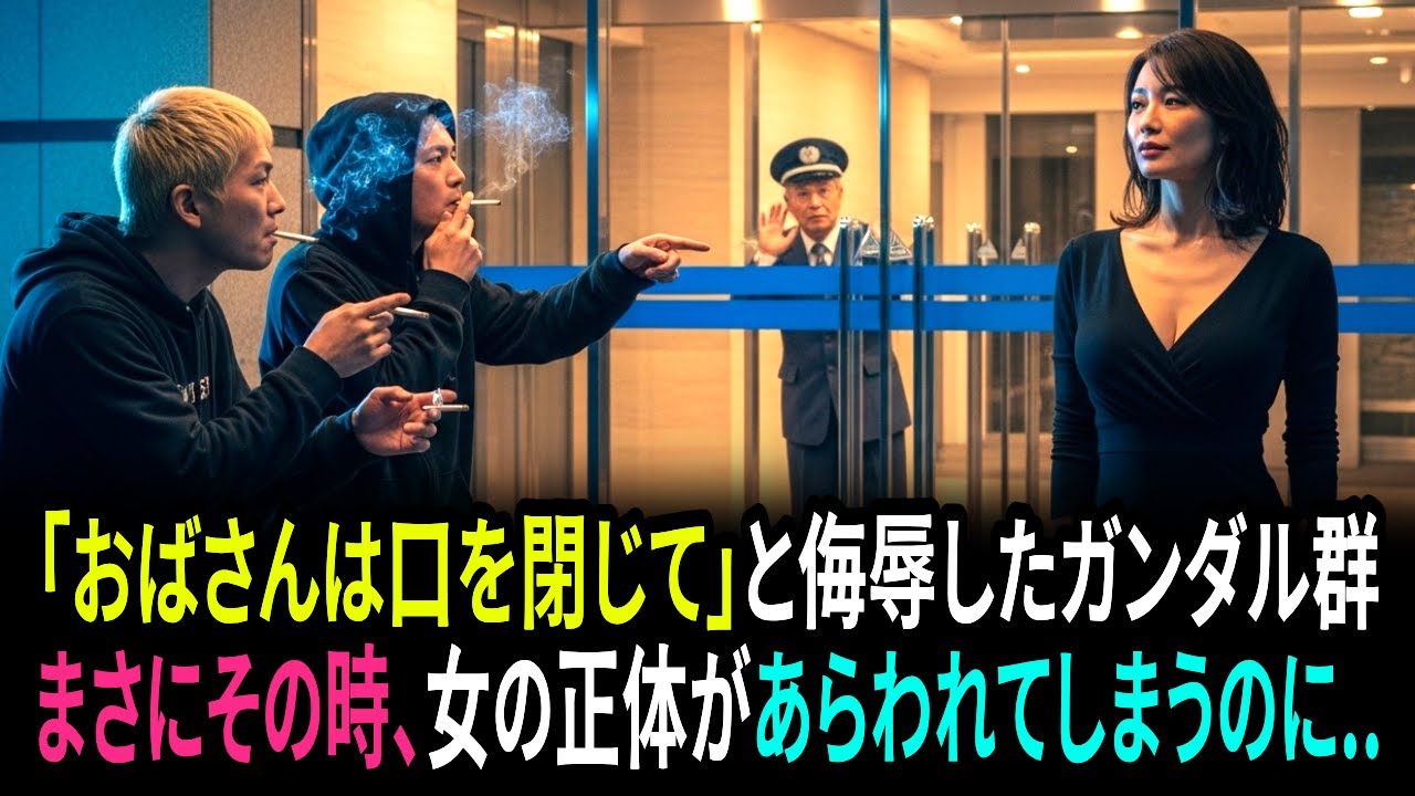 マンション前で騒ぐDQNに注意した”物静かな女性”。彼女の正体は元海上自衛隊”特別警備隊”で…舐めてかかったDQNの末路が悲惨すぎたw