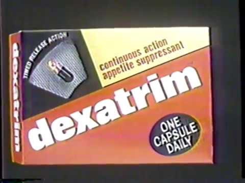1980 Dexatrim Appetite Suppressant TV Commercial