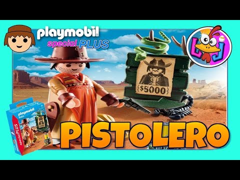 🙌   COWBOY PISTOLERO  Playmobil Special Plus  Referencia 9083 🐎