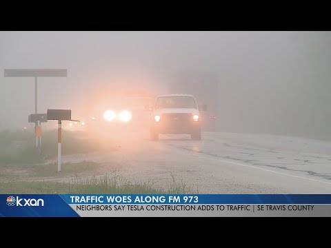 TxDOT addressing traffic issues near Tesla plant on FM 973