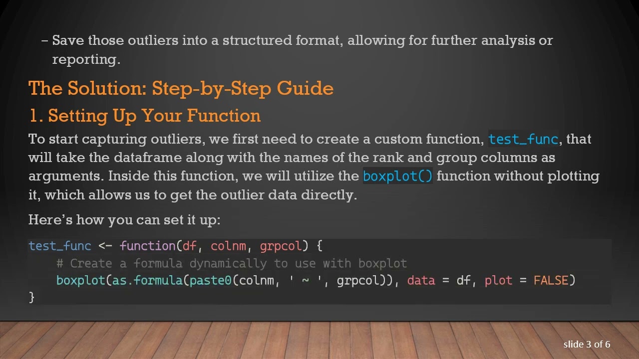 Using apply() in R to Extract Boxplot Outliers by Group