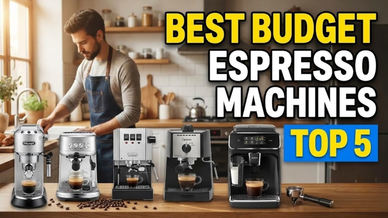 The Best Budget Espresso Machines in 2026 | Latte Machines News