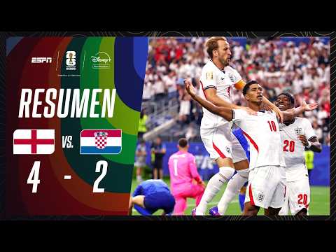 Resumen Inglaterra vs Croacia