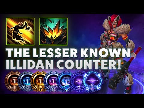 Sonya Leap - THE LESSER KNOWN ILLIDAN COUNTER! - Bronze to Grandmaster S1 2022