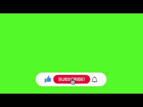 LIKE And SUBSCRIBE Green Screen Video