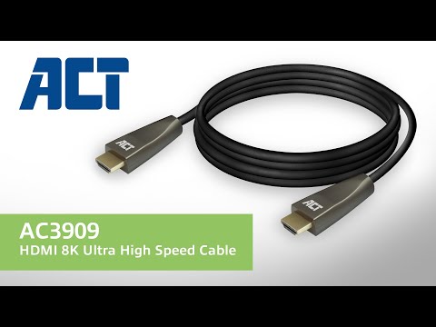 ACT 2 meter HDMI 8K Ultra High Speed kabel v2.1 HDMI-A male - HDMI-A male