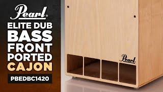 Video thumbnail for Pearl Elite Dub Bass Cajon by Pearl Drums