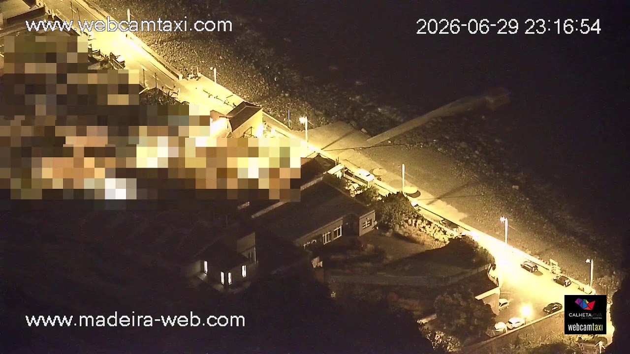 Live webcam view of Paul do Mar Cliffside View