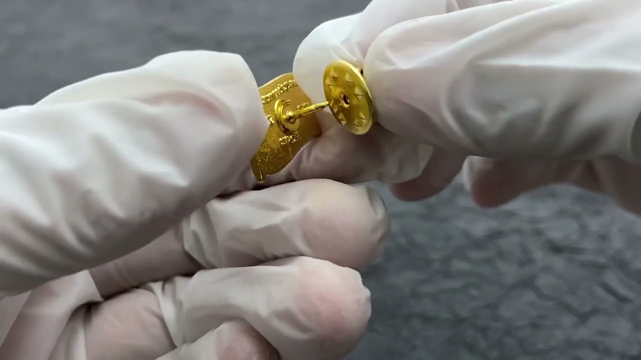 1643-Французский флаг Булавка из эпоксидной смолы