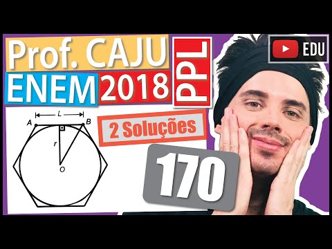 [ENEM 2018 PPL] 170 📓 GEOMETRIA PLANA Um brinquedo chamado pula-pula, quando visto de cima, consiste