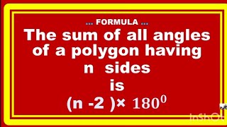 POLYGON MATH - 8 , Sum of angles of Polygons Volume -2 👍👍👍👍 Like -follow -subscribe...