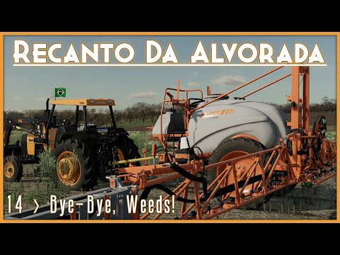 New Sprayer Makes Weeds Die Quick | Recanto Da Alvorada | Farming Simulator 22 | Episode 14