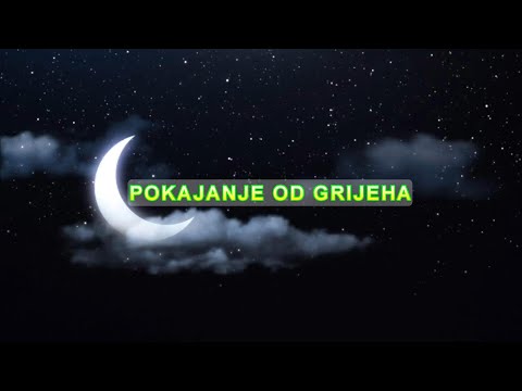 RAMAZANSKI DRAGULJI   Pokajanje od grijeha (O. U. KASABA)