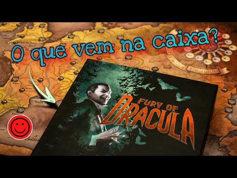 UNBOXING - FURY OF DRACULA - GALÁPAGOS JOGOS
