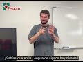 Clases de lengua de signos FESCAN