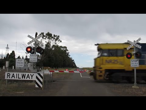 Mahers Road (Mahers Lane), Inverleigh, Vic | ARTC Railway Crossing | Before and After Upgrade