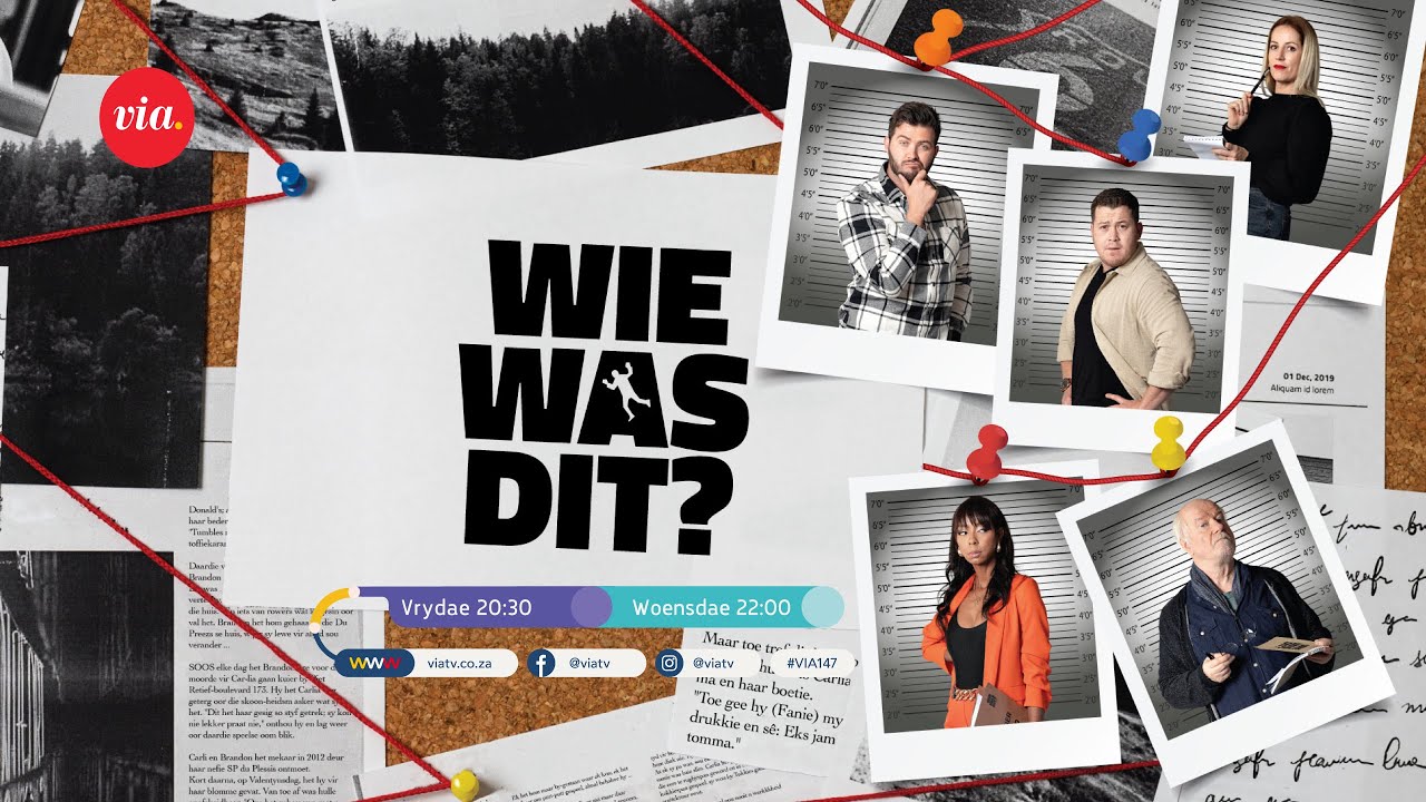 Nuwe reeks! | Wie was dit?