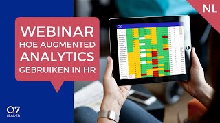 Hoe augmented analytics gebruiken in HR I Webinar