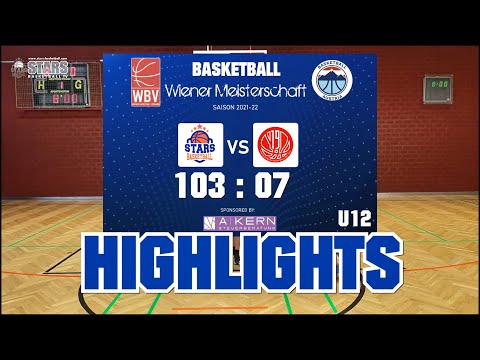 MU12 STARS Basketball vs BC Vienna 87 103:07 ISa. 07.05.2022
