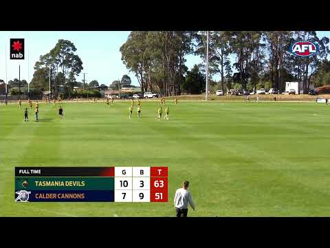 NAB LEAGUE 2019: Round 4 - Tasmania Devils v Calder (Full Game)