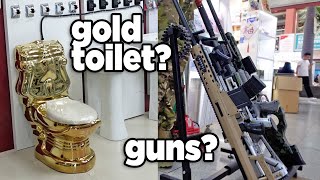 Exploring Yiwu’s Small Commodity Market: Gold Toilets, Toys & Male Prostitute Stories!