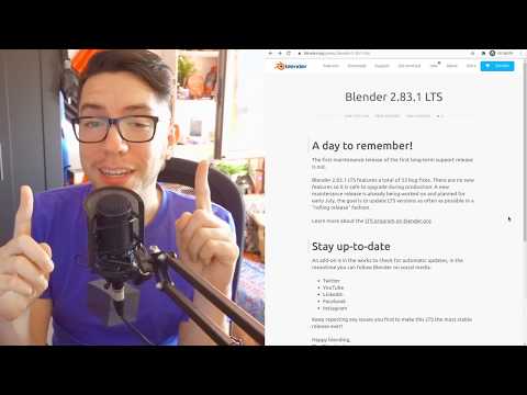 Blender 2.83.1 LTS released!