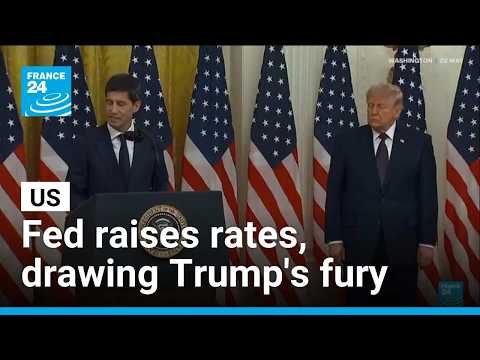 US interest rate hike sparks Trump backlash