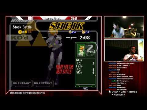 Geeksboro Melee Weekly 26 - Chi vs Saef