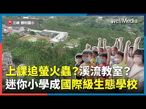上課追螢火蟲？溪流課程？僅50名學生的三峽建安小學從迷你城鄉小學 躍升國際級生態學校【Well Talk】