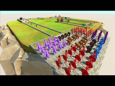 ⚡Lava infernals Championship - Animal Revolt Battle Simulator